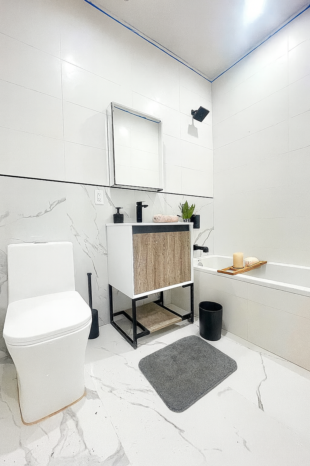 Moderno dúplex de 1 dormitorio y 2 baños en Bedford-Stuyvesant