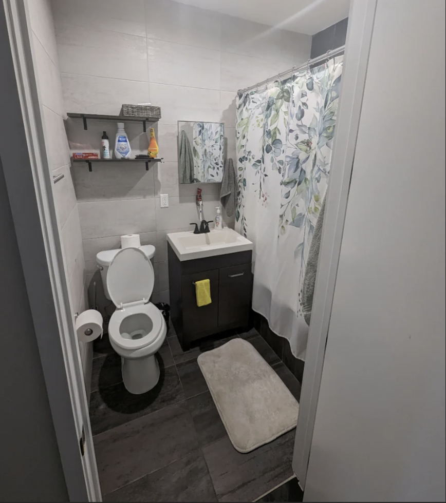 Habitación grande amoblada