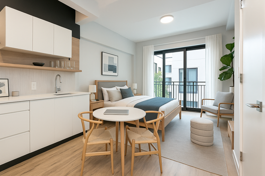 Moderno estudio/apartamento de 1 baño en Prospect Lefferts Gardens