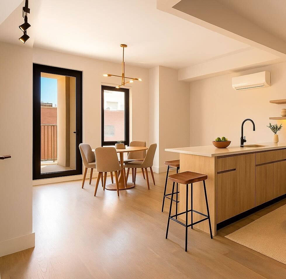 Moderno apartamento de 2 habitaciones y 1 baño en Flatbush