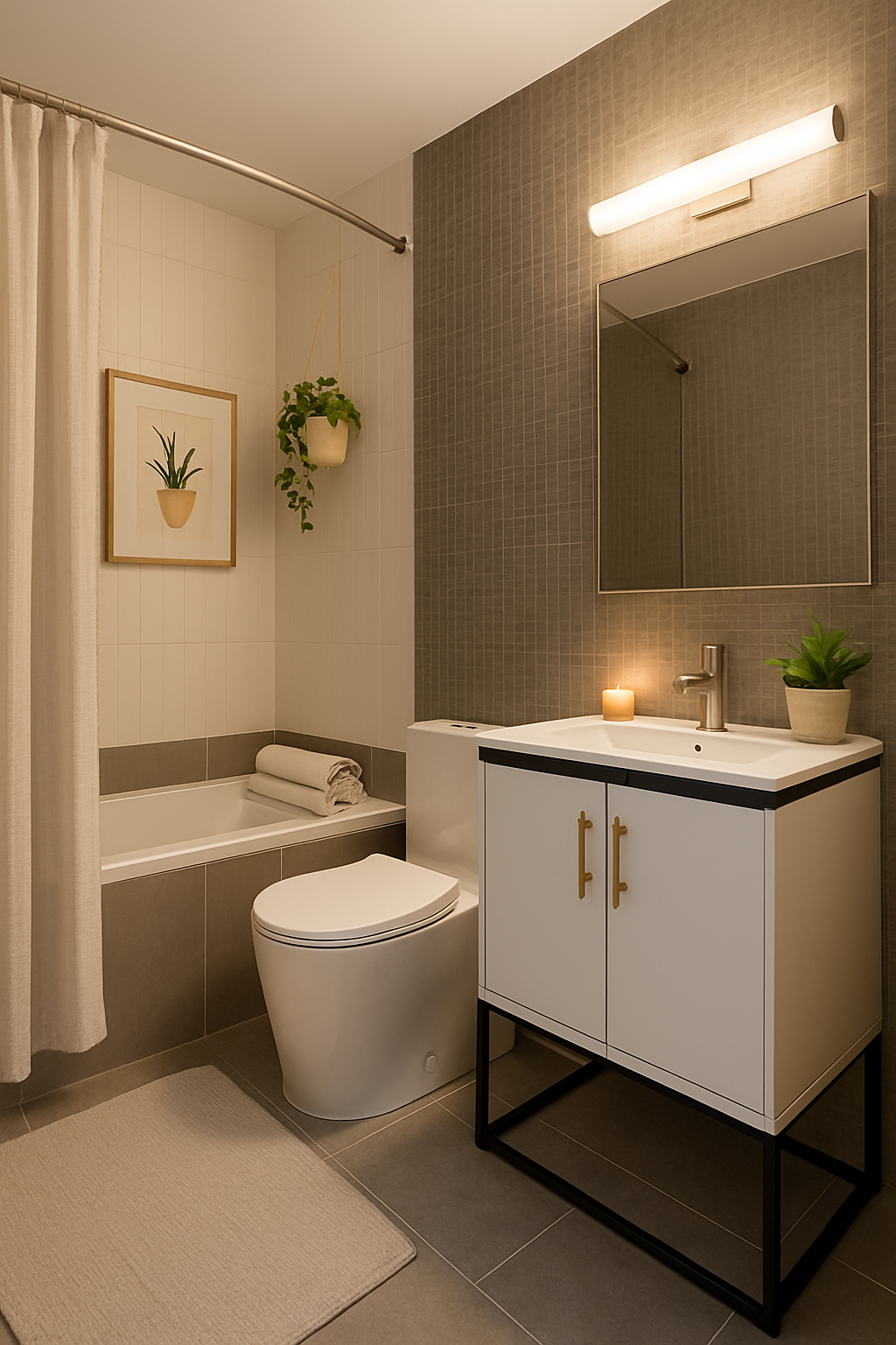 Moderna casa de 2 dormitorios y 1 baño en Bedford-Stuyvesant