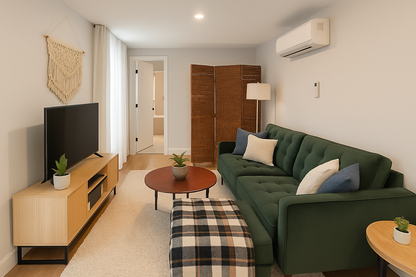 Moderno dúplex de 1 dormitorio y 2 baños en Bedford-Stuyvesant