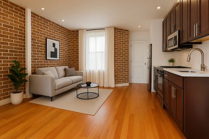 Moderno apartamento de 4 dormitorios y 1 baño