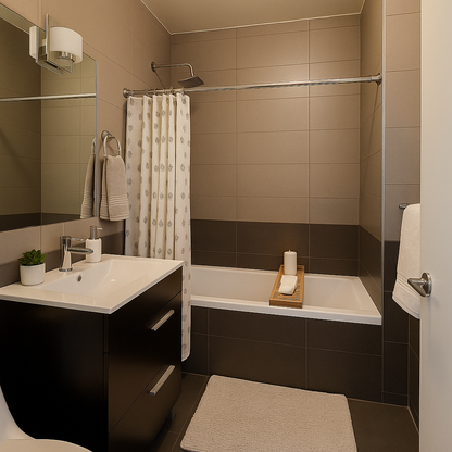 Moderno apartamento de 4 dormitorios y 1 baño