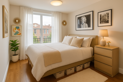 Apartamento moderno de 1 dormitorio y 1 baño en Crown Heights