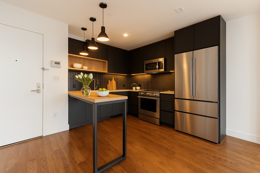 Apartamento moderno de 1 dormitorio y 1 baño en Midwood