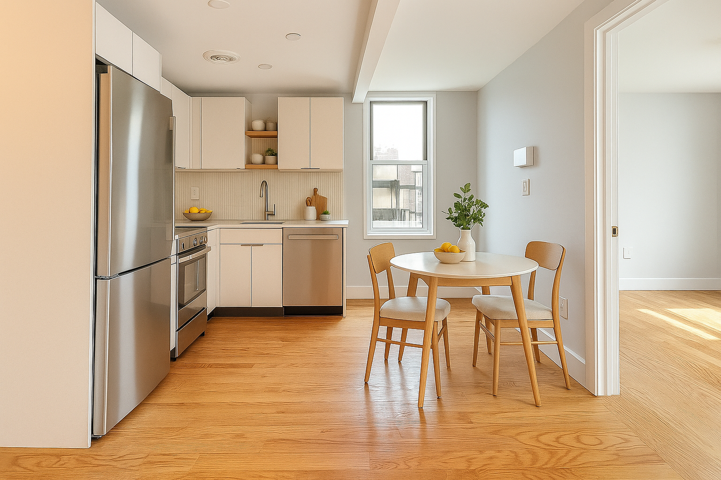 Moderno apartamento de 3 habitaciones y 2 baños en Crown Heights