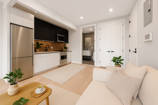 Moderno apartamento de 2 habitaciones y 1 baño en Flatbush