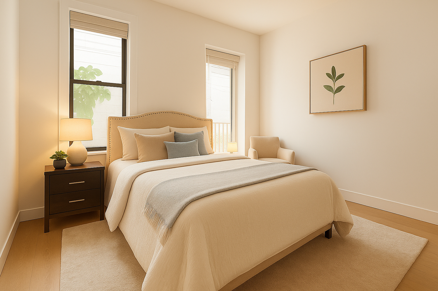 Moderna casa de 2 dormitorios y 1 baño en Bedford-Stuyvesant