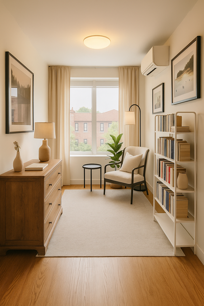 Apartamento moderno de 1 dormitorio y 1 baño en Crown Heights