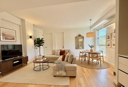 Moderno apartamento de 1 dormitorio y 1 baño en Flatbush