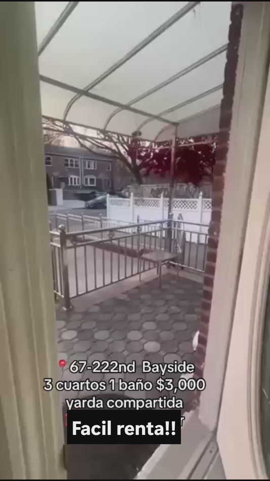 Apartment for rent in Bayside!